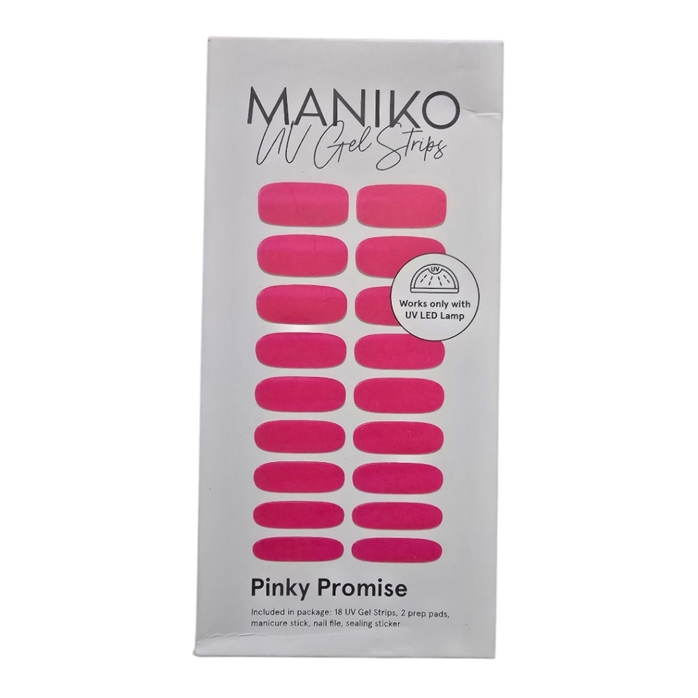 Maniko Pinky Promise UV Gel Strips